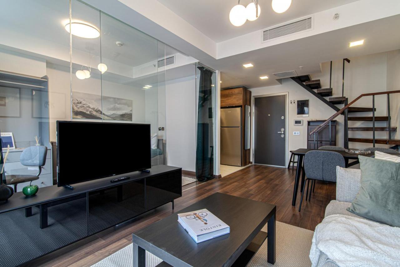 Sleek Residence Flat With Great Location In Sisli Istanbul Ngoại thất bức ảnh